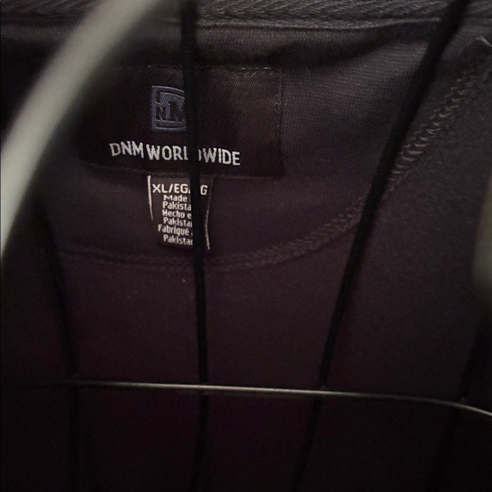 Black Graphic Hoodie with Slogan - Picture 2 of 4